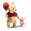 Steiff Disney Winnie the Pooh and Piglet 100th Anniversary